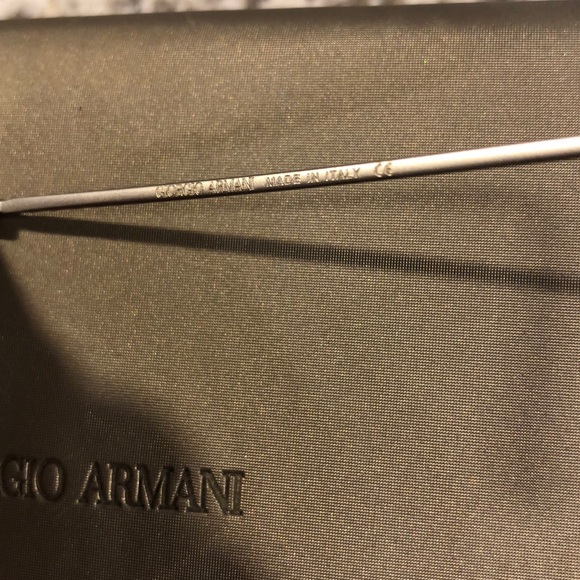 Giorgio Armani Blue Tortoise Shell Glasses - Picture 6 of 7